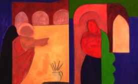 "Annunciation Series, Basilios Poulos, 1996