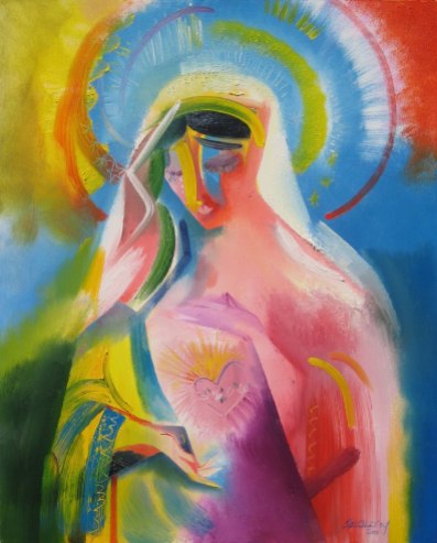 The Immaculate Heart of Mary. 2010 by Stephen B Whatley