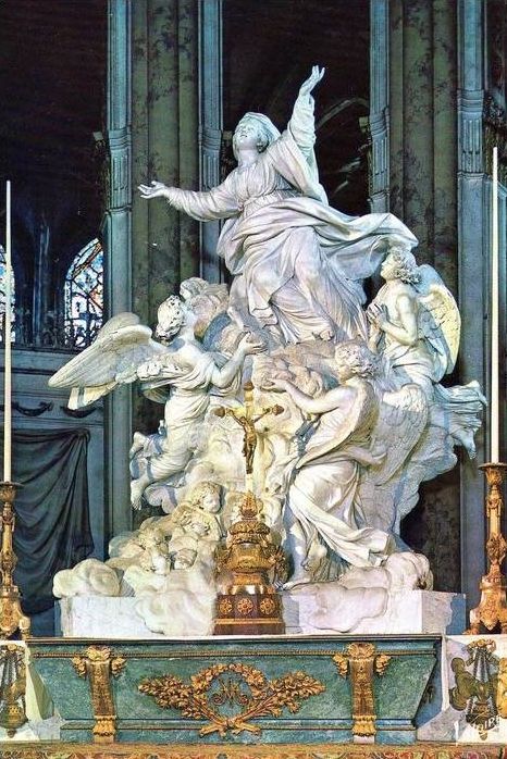 Assumption of the Blessed Virgin Mary, Chartres Cathedral, France